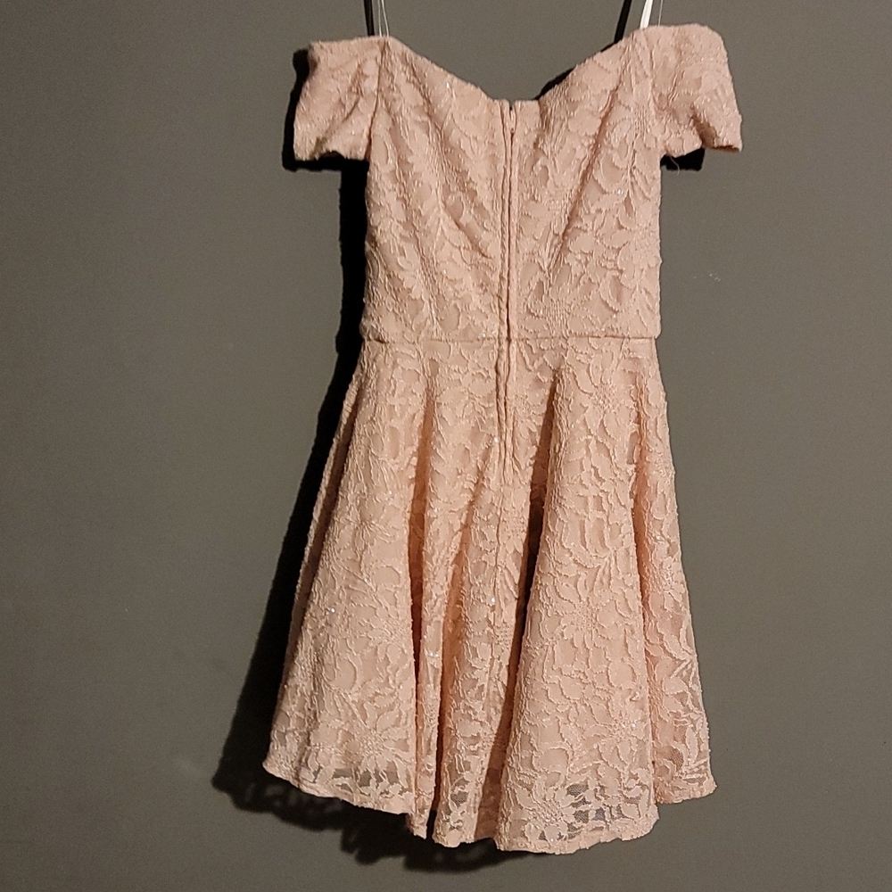 B Smart Junior Dress Size 3 Sweetheart Off Shoulder Party Dress - Picture 5 of 10
